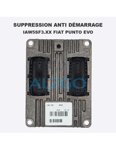 SUPPRESSION ANTI DEMARRAGE IAW5SF3.XX...
