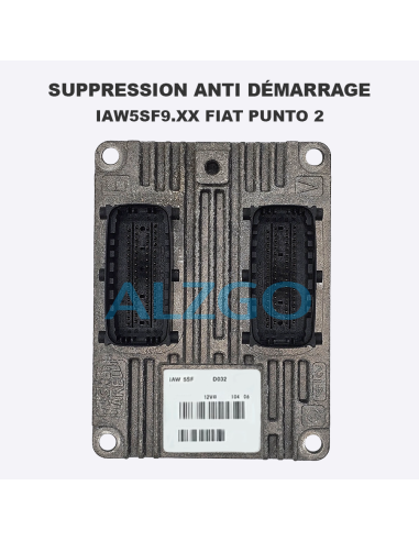 SUPPRESSION ANTI DEMARRAGE IAW5SF9.XX...
