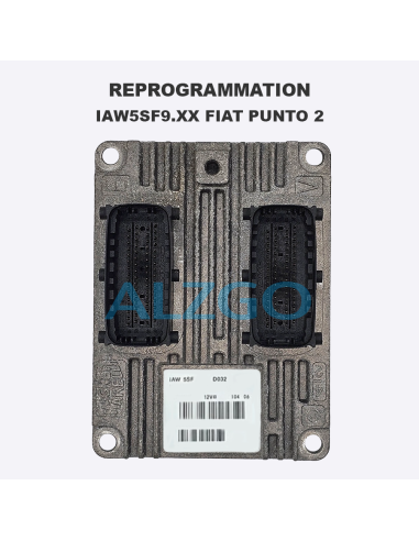 REPROGRAMMATION IAW5SF9.XX FIAT PUNTO 2