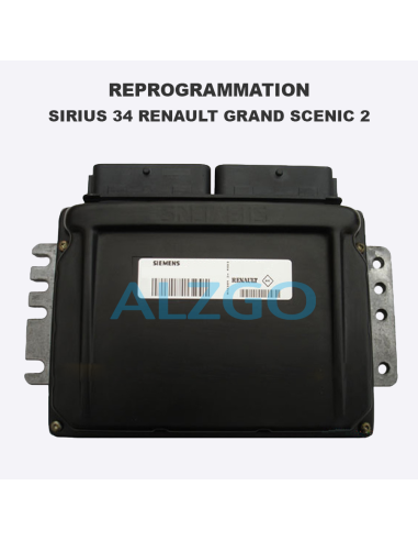 REPROGRAMMATION SIRIUS 34 RENAULT...