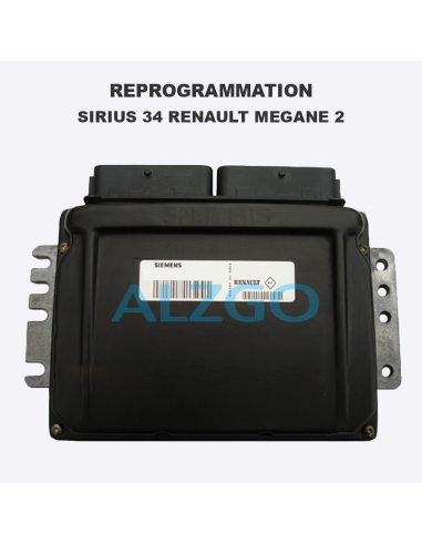 REPROGRAMMATION SIRIUS 34 RENAULT...