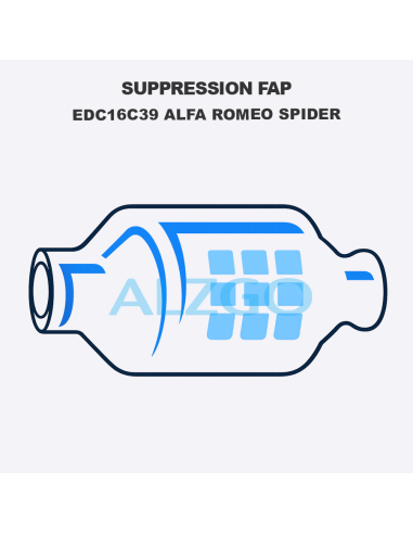 SUPPRESSION FAP EDC16C39 ALFA ROMEO...
