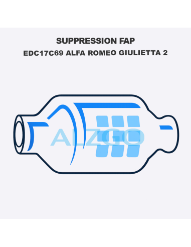 SUPPRESSION FAP EDC17C69 ALFA ROMEO...