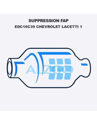 SUPPRESSION FAP EDC16C39 CHEVROLET...