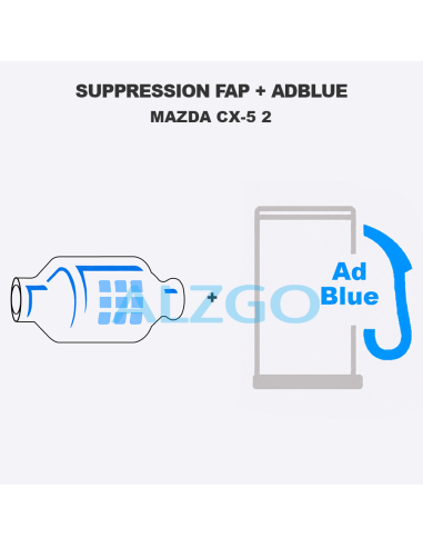 SUPPRESSION FAP + ADBLUE MAZDA CX-5 2