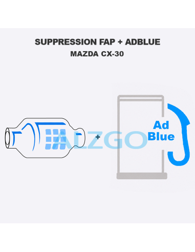 SUPPRESSION FAP + ADBLUE MAZDA CX-30