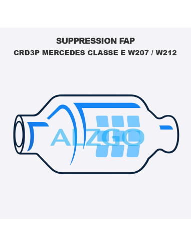 SUPPRESSION FAP CRD3P MERCEDES CLASSE...