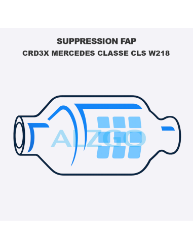 SUPPRESSION FAP CRD3X MERCEDES CLASSE...
