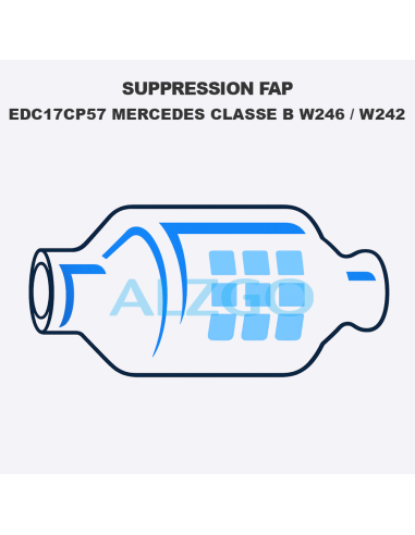 SUPPRESSION FAP EDC17CP57 MERCEDES...