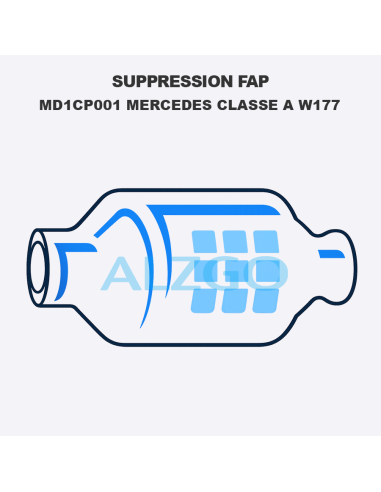 SUPPRESSION FAP MD1CP001 MERCEDES...
