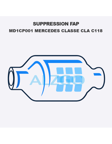 SUPPRESSION FAP MD1CP001 MERCEDES...