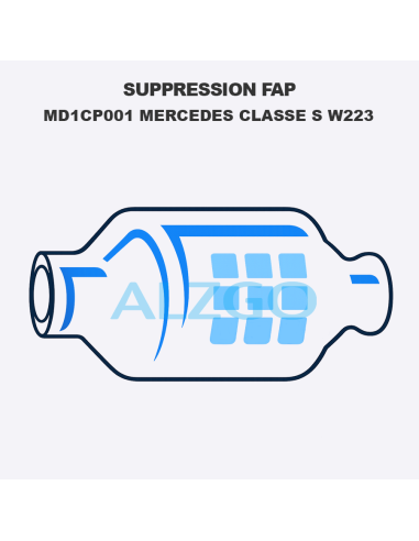 SUPPRESSION FAP MD1CP001 MERCEDES...
