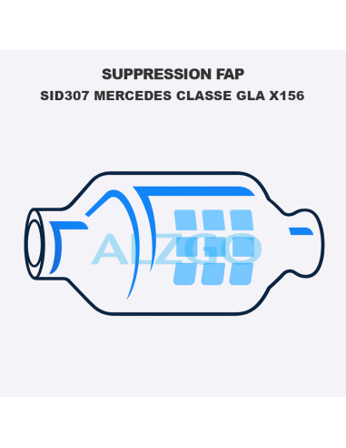 SUPPRESSION FAP SID307 MERCEDES...