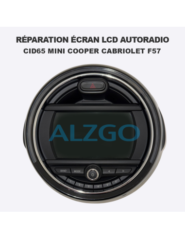 REPARATION ECRAN LCD AUTORADIO CID65...