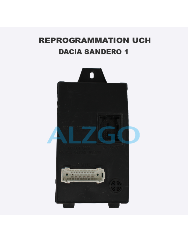 REPROGRAMMATION UCH DACIA SANDERO 1