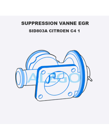 SUPPRESSION VANNE EGR SID803A CITROEN...