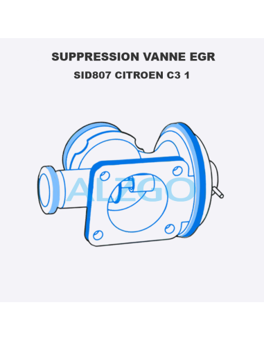 SUPPRESSION VANNE EGR SID807 CITROEN...