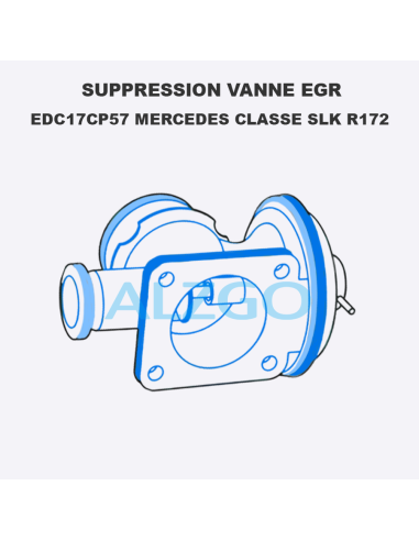 SUPPRESSION VANNE EGR EDC17CP57...
