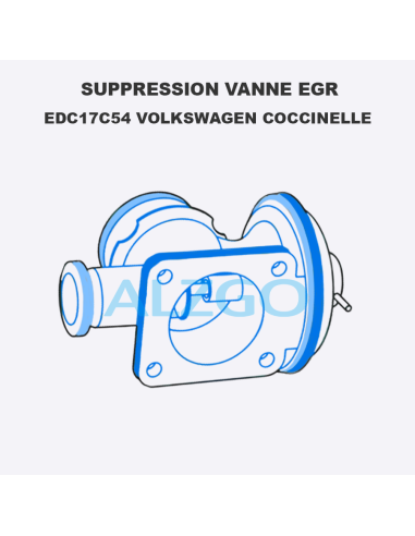 SUPPRESSION VANNE EGR EDC17C54...