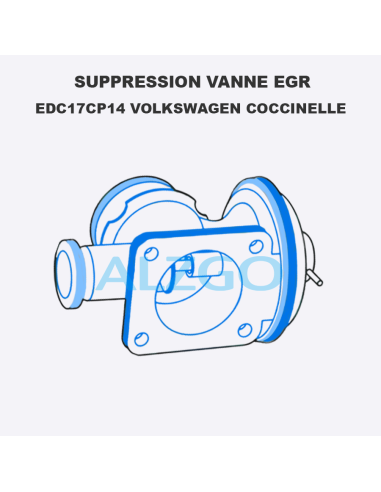 SUPPRESSION VANNE EGR EDC17CP14...