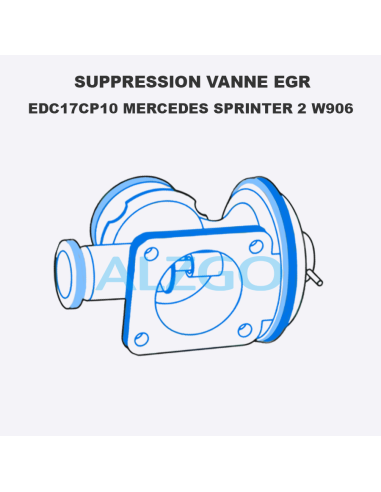SUPPRESSION VANNE EGR EDC17CP10...