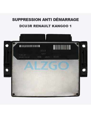 SUPPRESSION ANTI DEMARRAGE DCU3R...