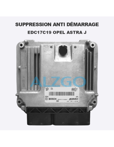 SUPPRESSION ANTI DEMARRAGE EDC17C19...