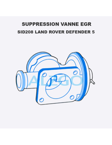 SUPPRESSION VANNE EGR SID208 LAND...