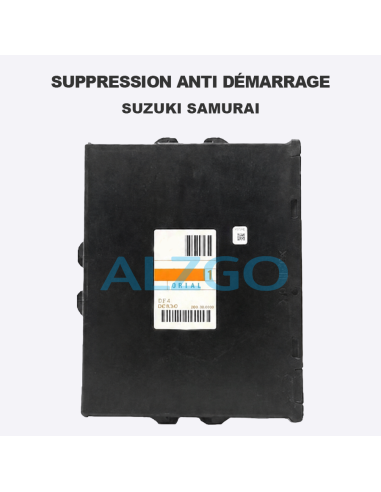 SUPPRESSION ANTI DEMARRAGE SUZUKI...