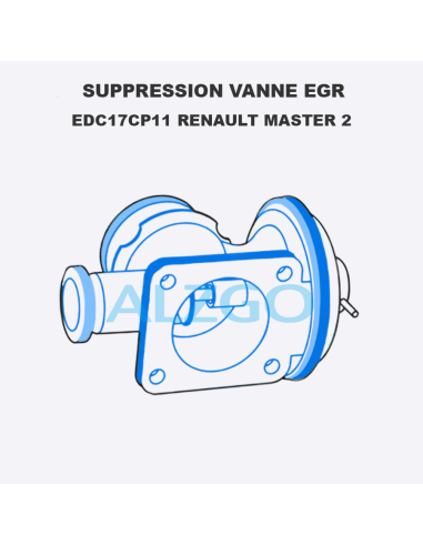 SUPPRESSION VANNE EGR EDC17CP11...