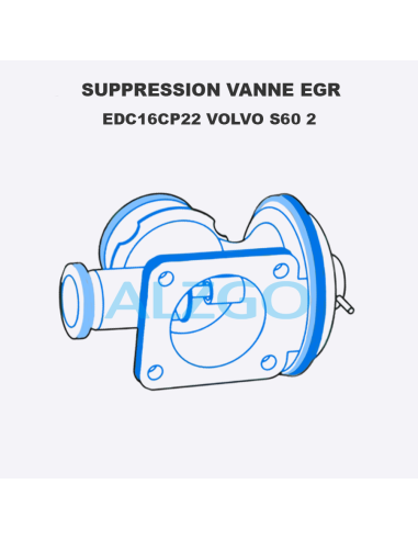 SUPPRESSION VANNE EGR EDC16CP22 VOLVO...