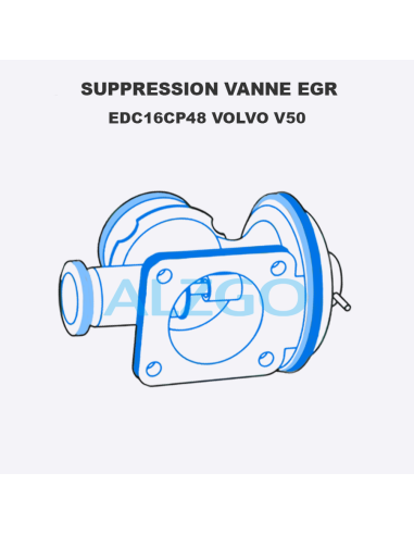 SUPPRESSION VANNE EGR EDC16CP48 VOLVO...