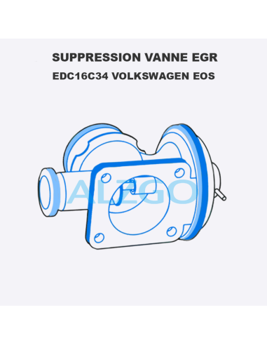 SUPPRESSION VANNE EGR EDC16C34...