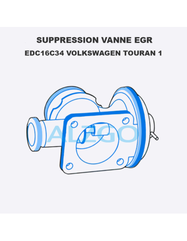 SUPPRESSION VANNE EGR EDC16C34...