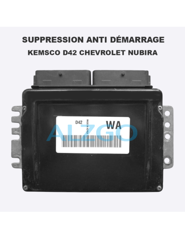 SUPPRESSION ANTI DEMARRAGE KEMSCO D42...