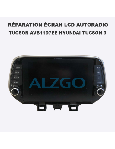 REPARATION ECRAN LCD AUTORADIO TUCSON...