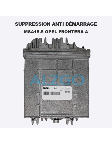 SUPPRESSION ANTI DEMARRAGE MSA15.5...