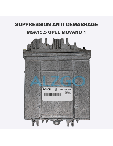 SUPPRESSION ANTI DEMARRAGE MSA15.5...