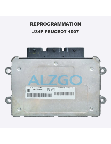 REPROGRAMMATION J34P PEUGEOT 1007