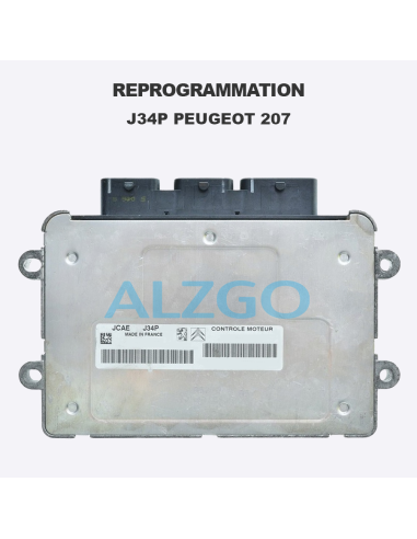 REPROGRAMMATION J34P PEUGEOT 207