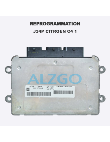 REPROGRAMMATION J34P CITROEN C4 1