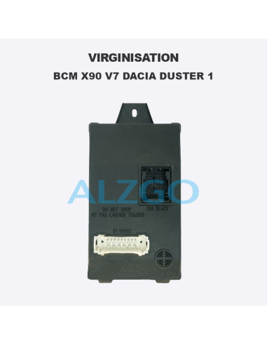 VIRGINISATION BCM X90 V7 DACIA DUSTER 1