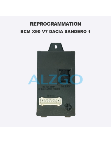 REPROGRAMMATION BCM X90 V7 DACIA...