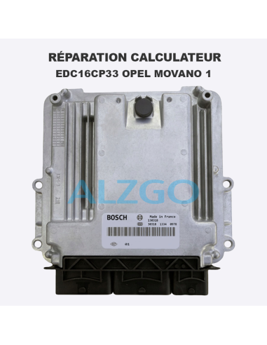 REPARATION CALCULATEUR EDC16CP33 OPEL...