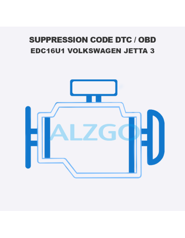 SUPPRESSION CODE DTC / OBD EDC16U1...