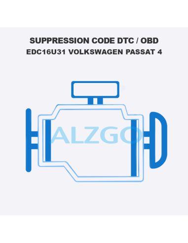 SUPPRESSION CODE DTC / OBD EDC16U31...