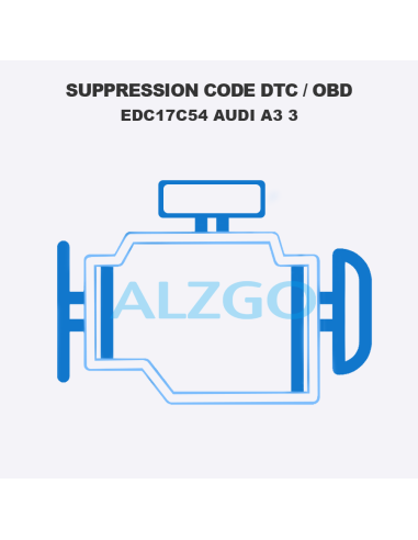 SUPPRESSION CODE DTC / OBD EDC17C54...