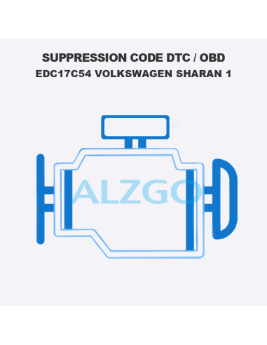 SUPPRESSION CODE DTC / OBD EDC17C54...