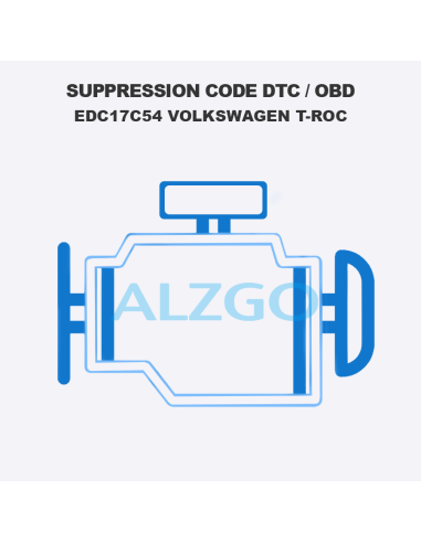 SUPPRESSION CODE DTC / OBD EDC17C54...