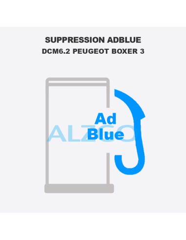 SUPPRESSION ADBLUE DCM6.2 PEUGEOT...
